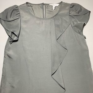 BCBGeneration Small Blouse in Dark Steel